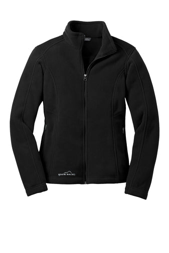 Eddie Bauer Ladies Hooded Full-Zip Fleece Jacket-AMS Manufacturing and Printing
