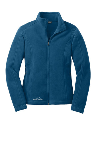 Eddie Bauer Ladies Hooded Full-Zip Fleece Jacket-AMS Manufacturing and Printing