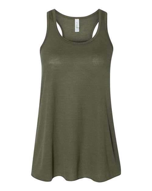 BELLA + CANVAS - Women's Flowy Racerback Tank-AMS Manufacturing and Printing