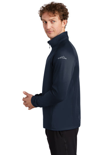 Eddie Bauer 1/2-Zip Performance Fleece Jacket-AMS Manufacturing and Printing