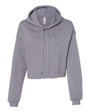 Load image into Gallery viewer, Women&#39;s Cropped Fleece Hoodie-AMS Manufacturing and Printing
