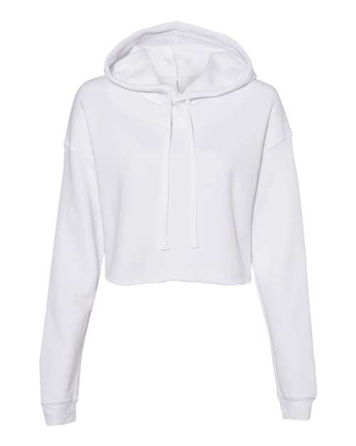 Women's Cropped Fleece Hoodie-AMS Manufacturing and Printing