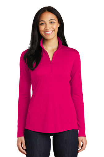 Sport-Tek® Ladies PosiCharge® Competitor™ 1/4-Zip Pullover-AMS Manufacturing and Printing
