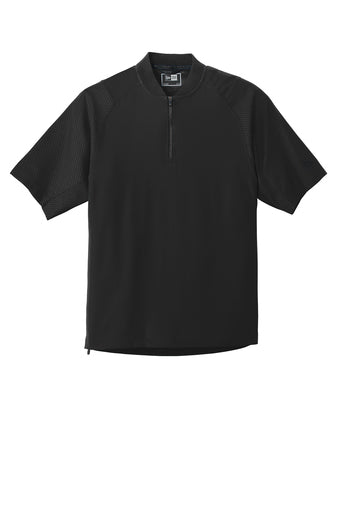 New Era® Cage Short Sleeve 1/4-Zip Jacket-AMS Manufacturing and Printing