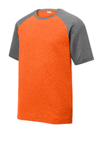 Load image into Gallery viewer, Sport-Tek® Heather-On-Heather Contender™ Tee-AMS Manufacturing and Printing
