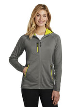 Load image into Gallery viewer, Eddie Bauer ® Ladies Sport Hooded Full-Zip Fleece Jacket-AMS Manufacturing and Printing
