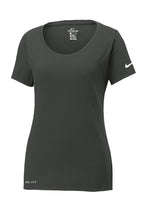 Load image into Gallery viewer, Nike Ladies Dri-FIT Cotton/Poly Scoop Neck Tee-AMS Manufacturing and Printing
