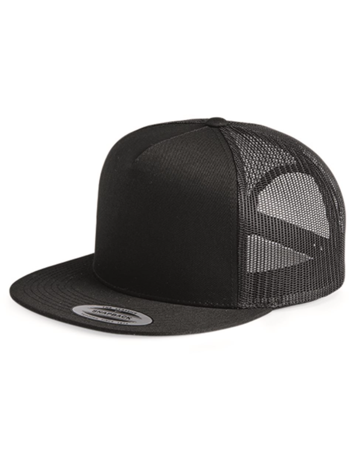 Unisex Flat Bill Trucker Cap - AMS Manufacturing and Printing