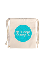 Load image into Gallery viewer, Canvas Drawstring Bag - AMS Manufacturing and Printing
