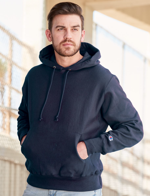 Champion - Reverse Weave® Hooded Sweatshirt - AMS Manufacturing and Printing
