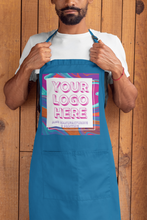 Load image into Gallery viewer, Full-Length Apron with Pockets - AMS Manufacturing and Printing
